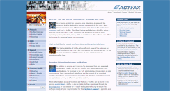 Desktop Screenshot of actfax.com