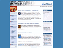 Tablet Screenshot of actfax.com